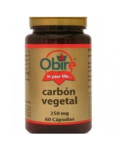 Carbón vegetal 200mg 60caps...