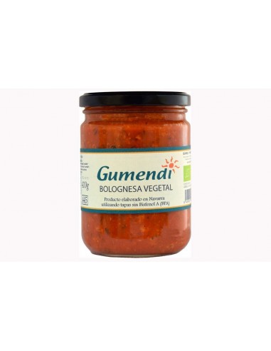 Bolognesa vegetal Bio 410g Gumendi
