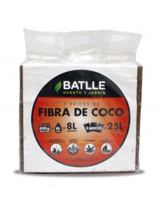 Brick de fibra de coco 650g...