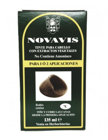 Tinte rubio ceniza 7c 135ml Novavis