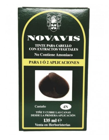 Tinte castaño 4N 135ml Novavis
