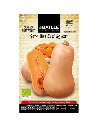 Semillas de calabaza Butternut Bio 4g...