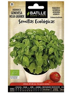 Semillas de albahaca...