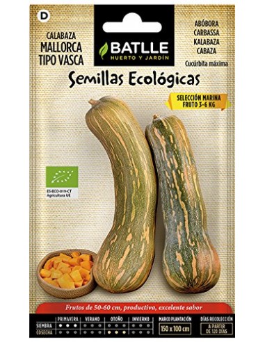 Semillas de calabaza Mallueca tipo...