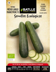 Semillas de pepino medio...