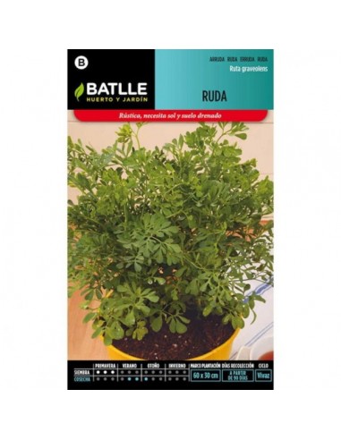 Semillas de ruda 1g Batlle