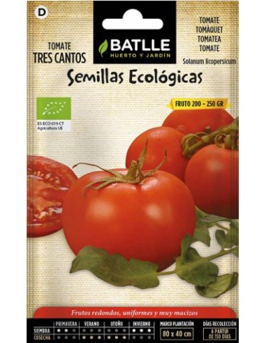 Semillas de tomate tres cantos Bio...