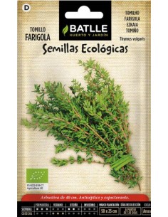 Semillas de tomillo Bio...