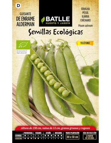 Semillas de guisante de enrame...