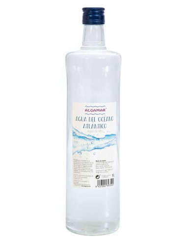Agua del océano atlántico 1l Algamar