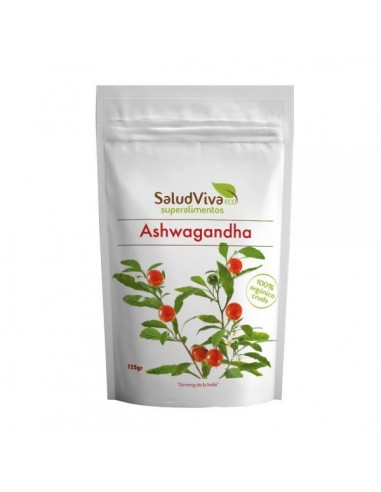 Ashwagandha polvo Bio 125g Salud Viva