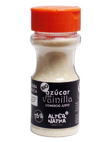 Azúcar de caña vainilla Bio 75g...