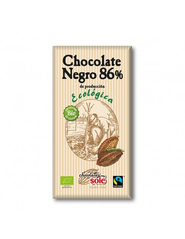 Chocolate negro 86% Bio 100g...