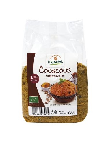 Cous cous marroquí Bio 300g Priméal