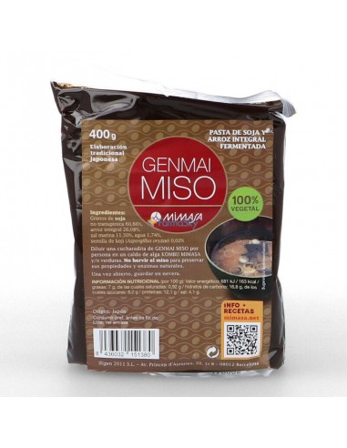 Genmai miso 400g Mimasa