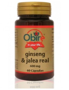 Ginseng y jalea real 600mg...