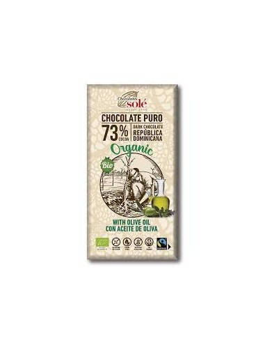 Chocolate negro 73% con aceite de...