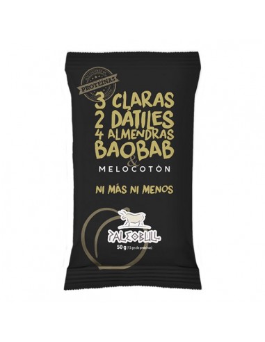 Barrita de melocotón 50g Paleobull