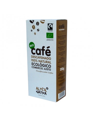 Café descafeinado molido Bio 250g...