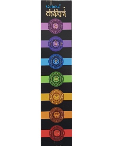 Incienso Nag Champa Chakra 15g Goloka