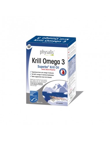 Krill omega 3 30caps Physalis