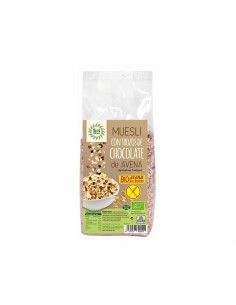 Muesli de avena y chocolate...
