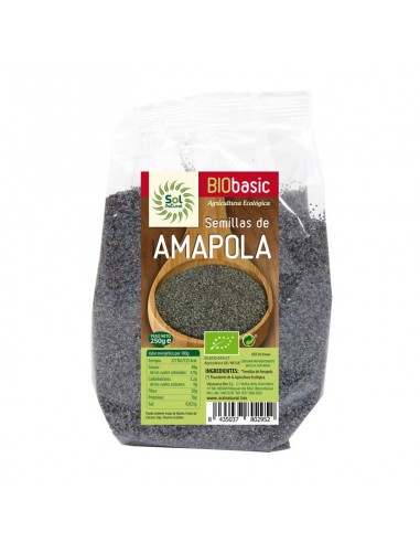 Semillas de amapola Bio 250g Sol Natural
