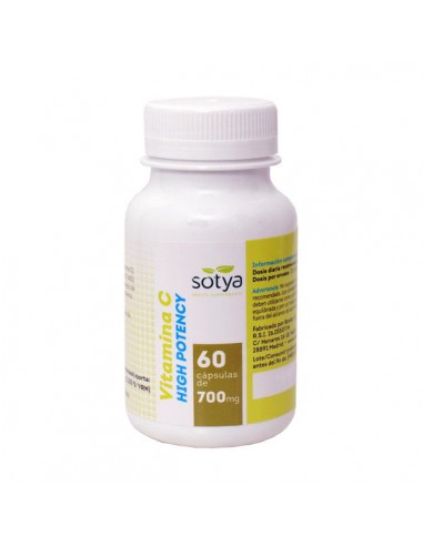 Vitamina C High potency 700mg 60caps...