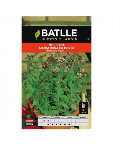 Semillas de mejorana 2g Batlle