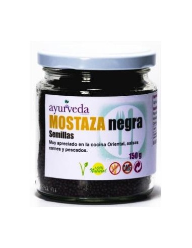 Semillas de mostaza negra 150g Ayurveda