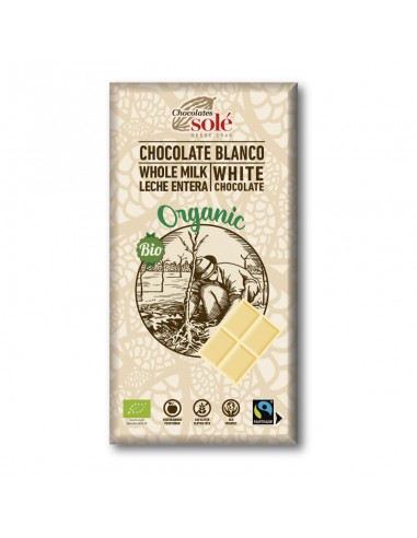 Chocolate blanco Bio 100g Solé