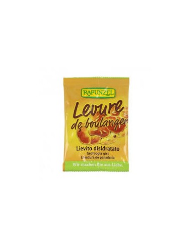 Levadura de panadería Bio 9g Rapunzel