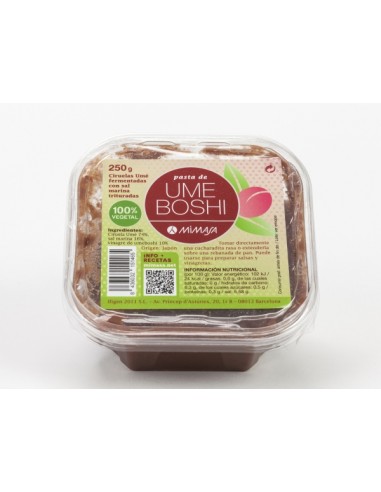 Pasta de umeboshi 250g Mimasa