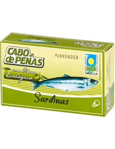 Sardinas en aceite de oliva Bio 125g...