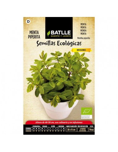 Semillas de menta piperita Bio 0,05g...