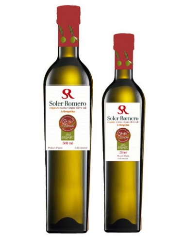 Aceite oliva virgen extra arbequina...