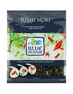 Algas nori para sushi 11g...