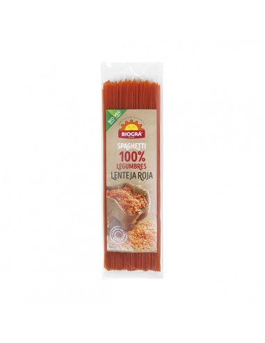 Espagueti de lentejas rojas Bio 250g...