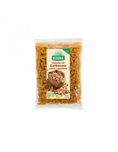 Espirales de garbanzos Bio 250g Biográ