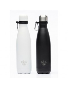 Botella termo blanca con...