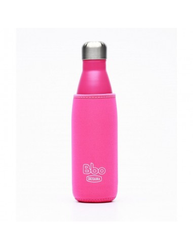 Botella termo rosa fucsia 500ml Irisana