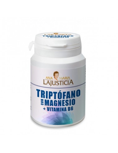 Triptófano Magnesio Vit B6 60comp Ana...