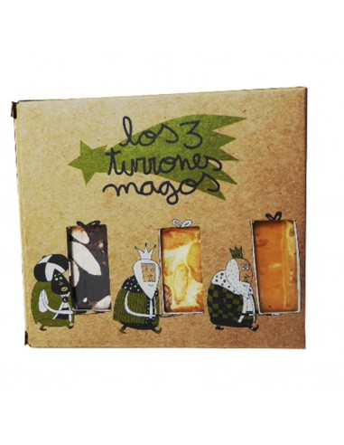 Turrón porciones variado reyes magos...