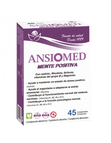 Ansiomed mente positiva 45comp Bioserum