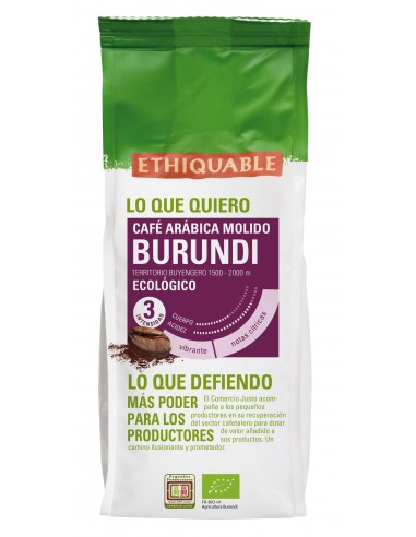 Café premium Burundi molido Bio 250g...