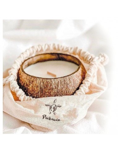 Vela de coco con bolsa 8-10cm Packawin