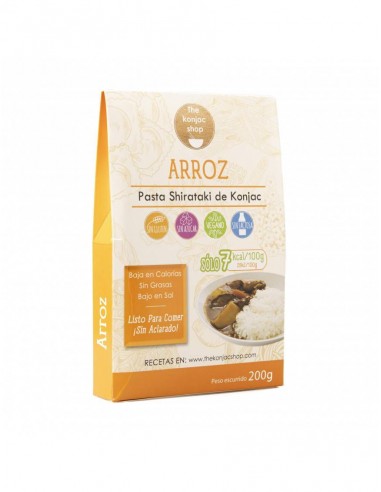 Arroz konjac 200g  The Konjac Shop
