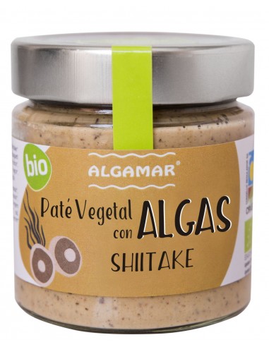 Paté de algas y shitake Bio 180g Algamar