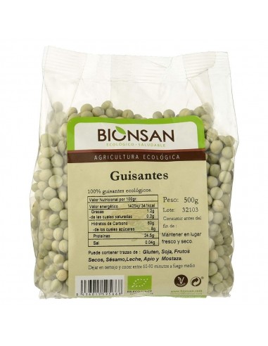 Guisantes Bio 500g Bionsan