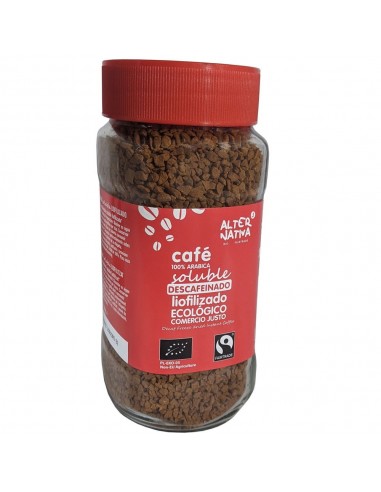 Café descafeinado soluble Bio 100g...